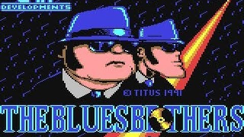 The Blues Brothers Review for the Commodore 64 by John Gage