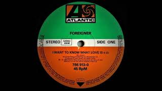Foreigner I Want To Know What Love Is Extended Version