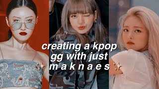 creating a kpop girl group with just maknaes