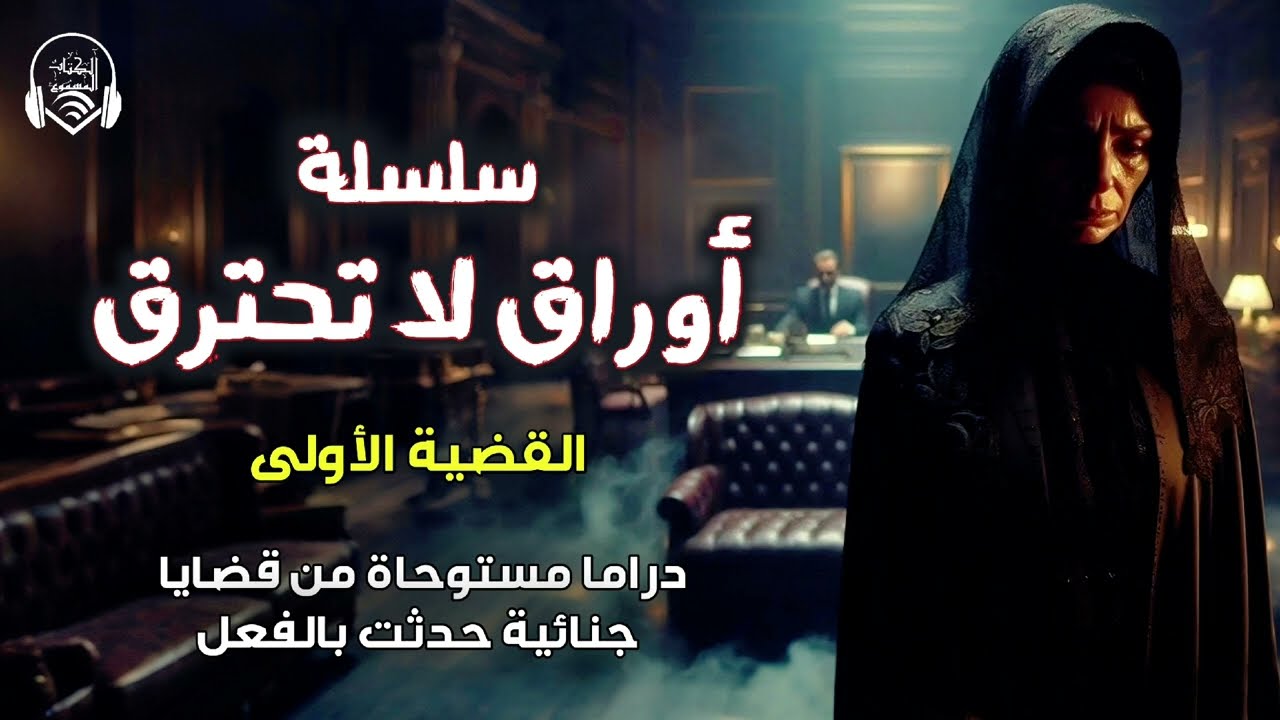 سلسلة أوراق لا تحترق - القضية الأولى - قاتل ولكن .. -مستوحاة من قضايا حقيقية - الكتاب المسموع دراما 