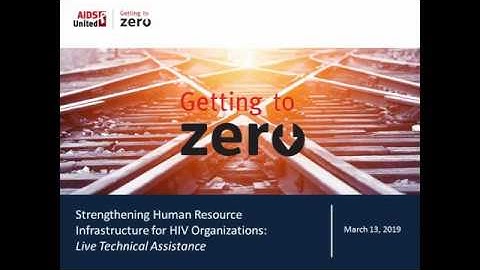 HR Management for HIV Orgs - Part 3