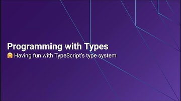 Type Level Programming in TypeScript