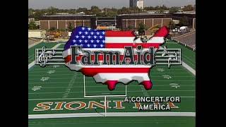 Farm Aid 1985 List of Performers and Time-Lapse of Stage at Memorial Stadium