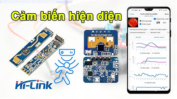 #230 HLK-LD2410B,  HLK-LD2410C Cảm Biến Hiện Diện Con Người Radar 24Ghz