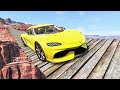 Cars vs Suspension Bridge #1 – BeamNG Drive | CrashBoomPunk