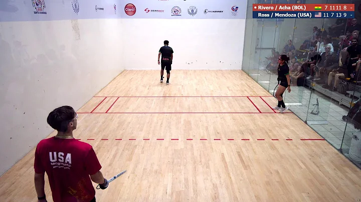 MIXED DOUBLES 21| RIVERO/ACHA (BOL) - ROS/MENDOZA (USA) | JUNIOR WORLD CHAMPIONSHIP