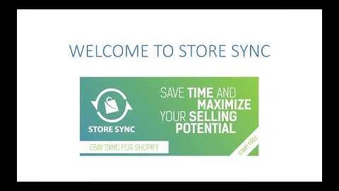 StoreSync - eBay Sync for Shopify