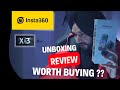 Insta360 x3  unboxing  review    jashanpreet singh  d hustlerz tv