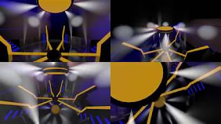 Who Wants to be a Millionaire C4D Lights Down (Multiple Views) Test 2