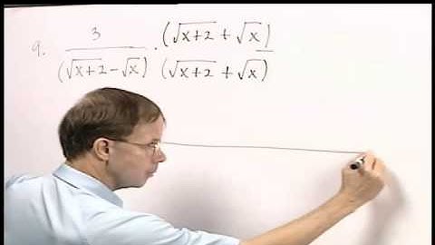 Algebra Preliminaries for Calculus Part 1, Problem 9