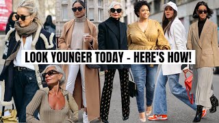 Look 10 Years Younger   Fashion Over 40!