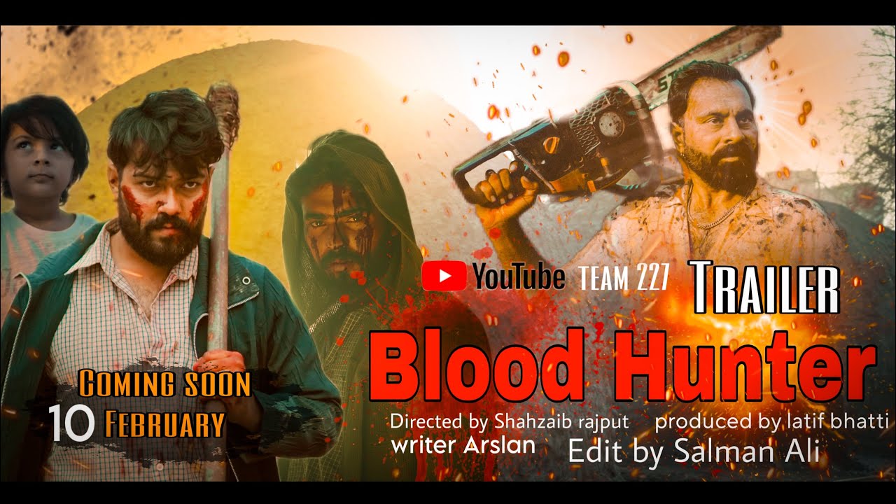 Blood Hunters | Official Trailer | New Punjabi Action & Suspense Film 2026 | Team 227