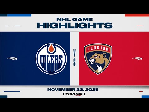 NHL Highlights | Oilers vs. Panthers - November 22, 2025