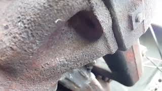 Chevy 250 inline 6 exhaust manifold replacement