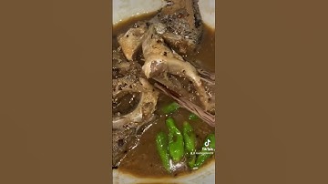 Ngon tuyệt vời với món mắm cá rô phi kho ăn kèm với rau hẹ bông súng chua 👍👍😋😋