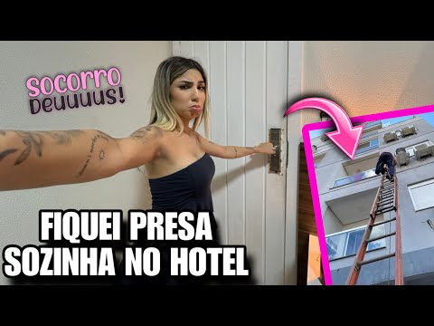 FIQUEI PRESA SOZINHA NO HOTEL