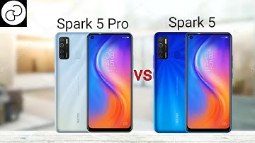 Tecno Spark 5 Pro vs Spark 5; what