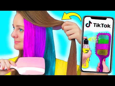 Проверяю ВИРУСНЫЕ ЛАЙФХАКИ из ТИК ТОКА и LIKEE! С Едой и косметикой! VIRAL TikTok Life Hacks