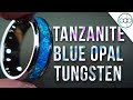 Tanzanite + Blue Opal + Tungsten Ring | QC: 11