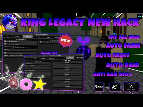 KING LEGACY Script Pastebin 2023 UPDATE 4.66 AUTO FARM