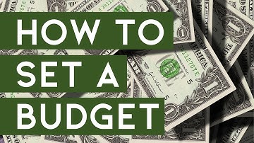 Budget Setting Tool Tutorial to Control Your Money!