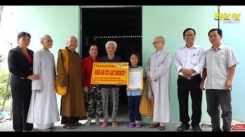 Kiên Giang: Phân Ban Ni giới tỉnh Trà Vinh hỗ trợ trao 2 căn nhà “An cư lạc nghiệp” ở huyện An Minh