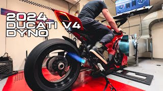 2024 Ducati V4 Dyno Results! BT Moto Flash vs Stock vs V4R