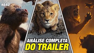 13 DETALHES QUE VOCÊ PERDEU NO TRAILER DE MUFASA: O REI LEÃO