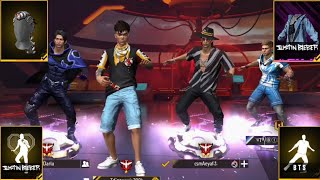 HIP HOP AND NEW EMOTE PRESET ALIGHT😈💥 MOTION FF💥🎶 ||🤡 PANDA🤡 - DESIIGNER || JEDAG JEDUG 👀VIRAL#87❣️