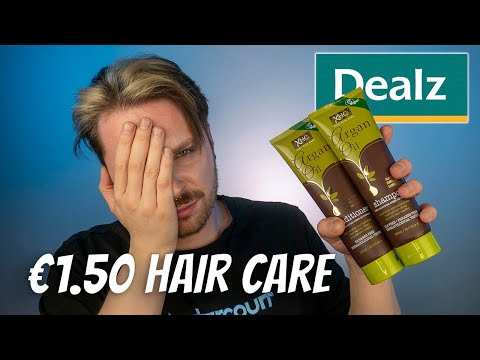 HAIR PRODUCTS FROM DEALZ  | Shampoo From A Discount Store | Cheap Argan Oil Shampoo | Review