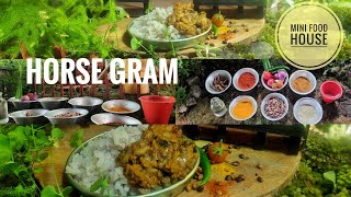 Miniature/Horse gram curry/ගුණදායි කොල්ලු මාළුව/how to make horse gram curry