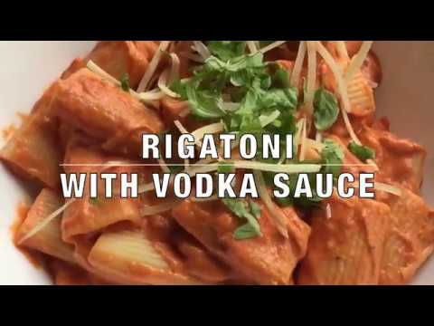 Rigatoni with Vodka Sauce