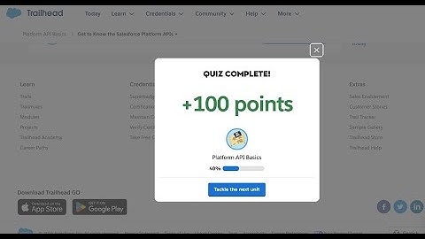 Get to Know the Salesforce Platform APIs | Platform API Basics | Platform Developer Intermediate
