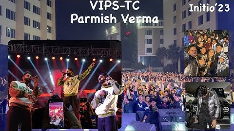 Parmish Verma at VIPS college 🥳 initio’23 // Truth and Dare and some epic memories 🎊
