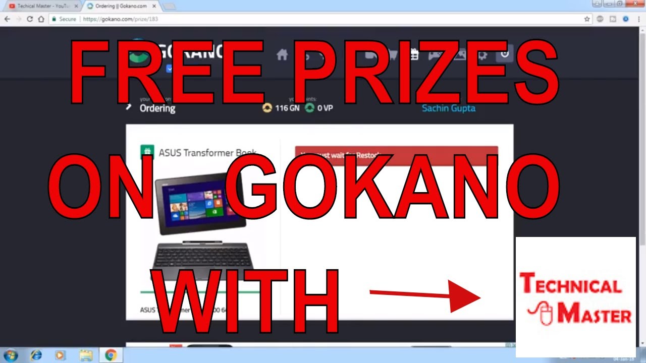 what is Gokano ? How to get Free Prizes
