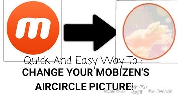HOW TO : How To Add A Picture On Your Mobizen Aircircle/Bubble! || Axsthetïc_Bøbä || Quick and Ez!