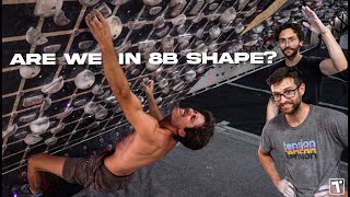 Will Anglin's V8B Circuit on the Tension Board 1