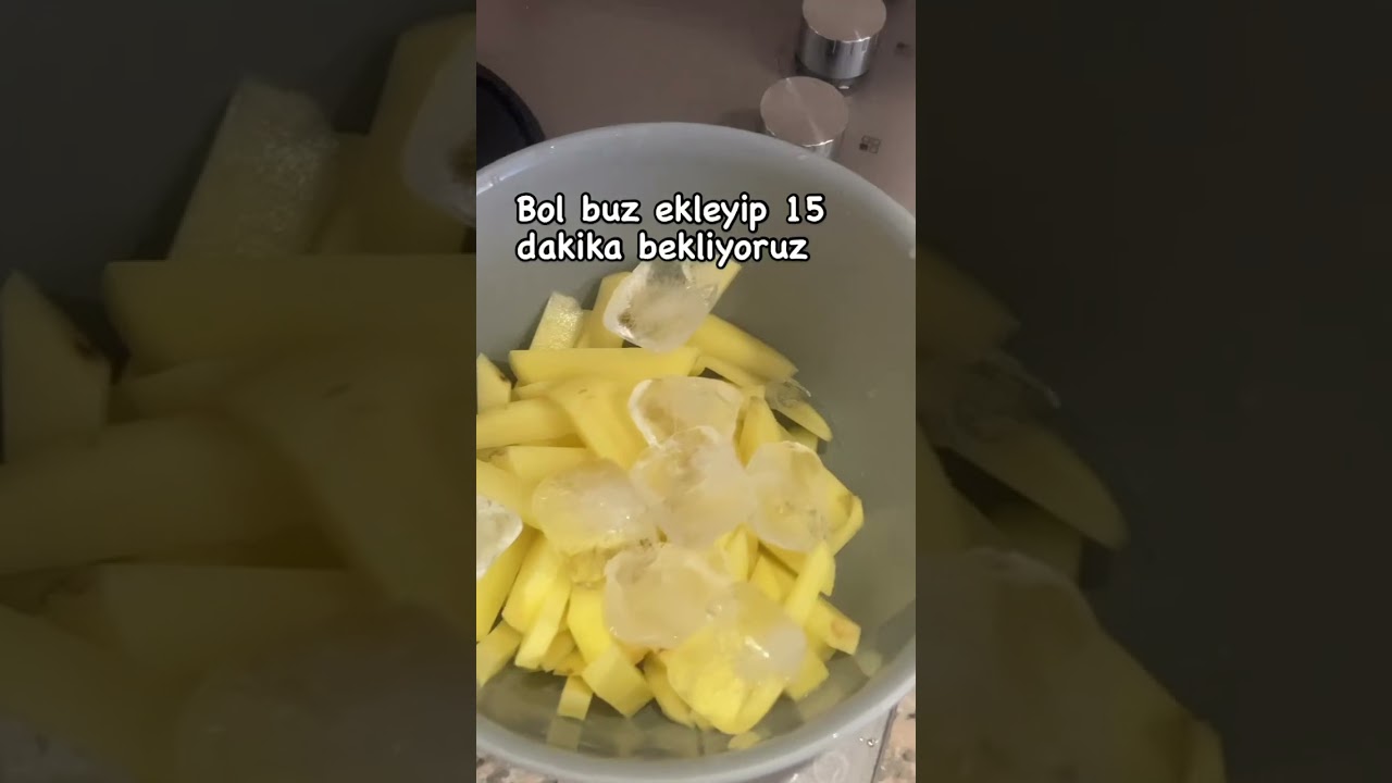 AİRFRYDA PATATES KIZARTMASI #patateskızartması #pratiktarifler #yemektarifleri #yemek #yemektarifi
