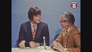 Michael Crichton talks best-selling book 'The Andromeda Strain' in 1970 interview