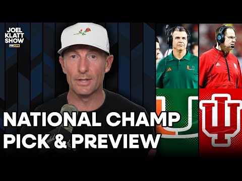 Indiana vs Miami: National Championship Game Pick + Dante Moore passes on NFL, returns to Oregon