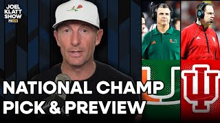 Indiana vs Miami: National Championship Game Pick + Dante Moore passes on NFL, returns to Oregon