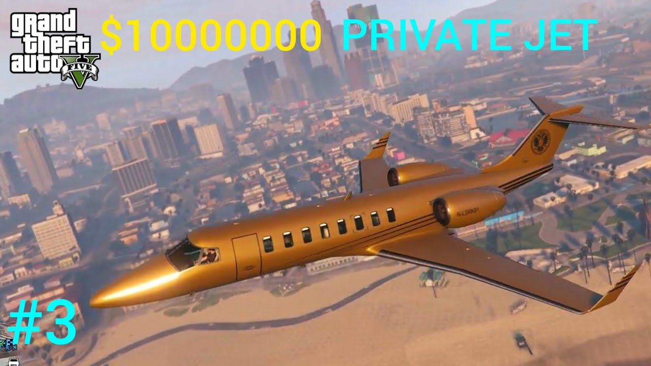 What Happens When You Buy a $10000000 PRIVATE JET in GTA 5 ? GTA 5 - GTA 5 STORY#3