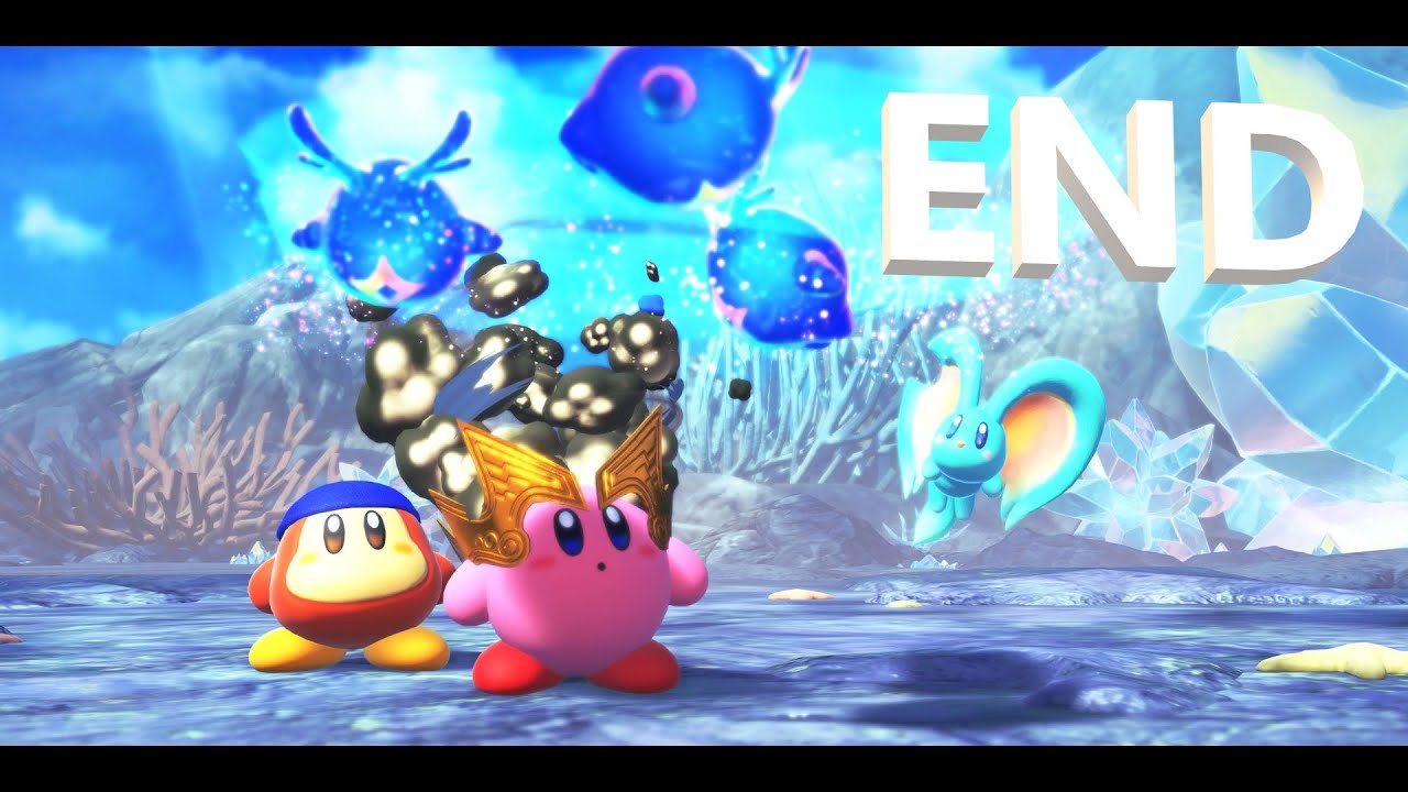 Kirby and the Forgotten Land + Star Crossed World - Walkthrough part 7(END) (Co-op)
