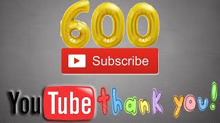 Thank You for 600 Subscribers | 600 Gaming Minions | 600 subs