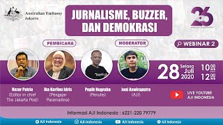 Webinar #2: Jurnalisme, Buzzer dan Demokrasi