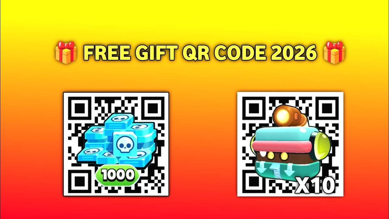 LAST CHANCE! 🎁 FREE BOXES & CREDITS 💛 QR CODE BRAWL STARS 2026 🔥 BRAWL STARS UPDATE