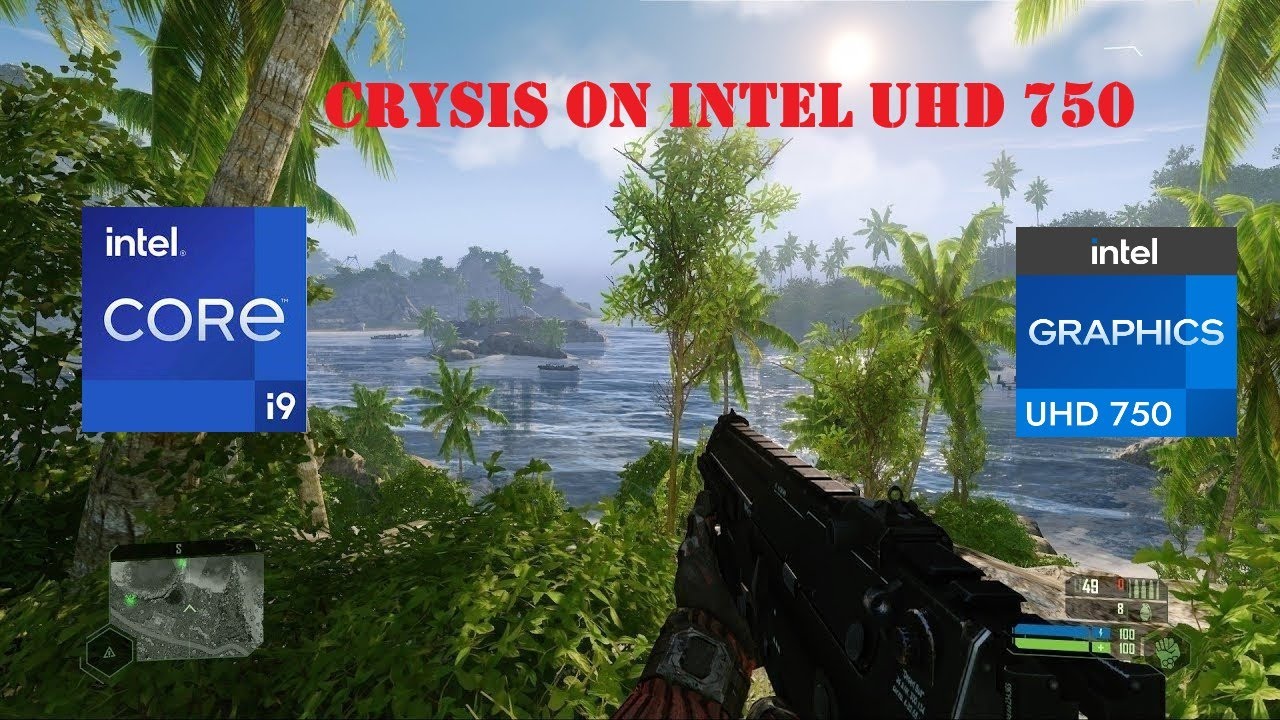 crysis on intel uhd 750