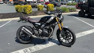 Contra Costa Powersports-Used 2025 Triumph Scrambler 400X lightweight retro style motorcycle