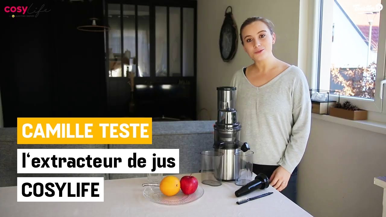 Camille a testé pour vous l'extracteur de jus COSYLIFE - ELECTRO DÉPÔT