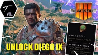 Unlock Diego Ix In Blackout Cod Black Ops 4 Mayan Crest